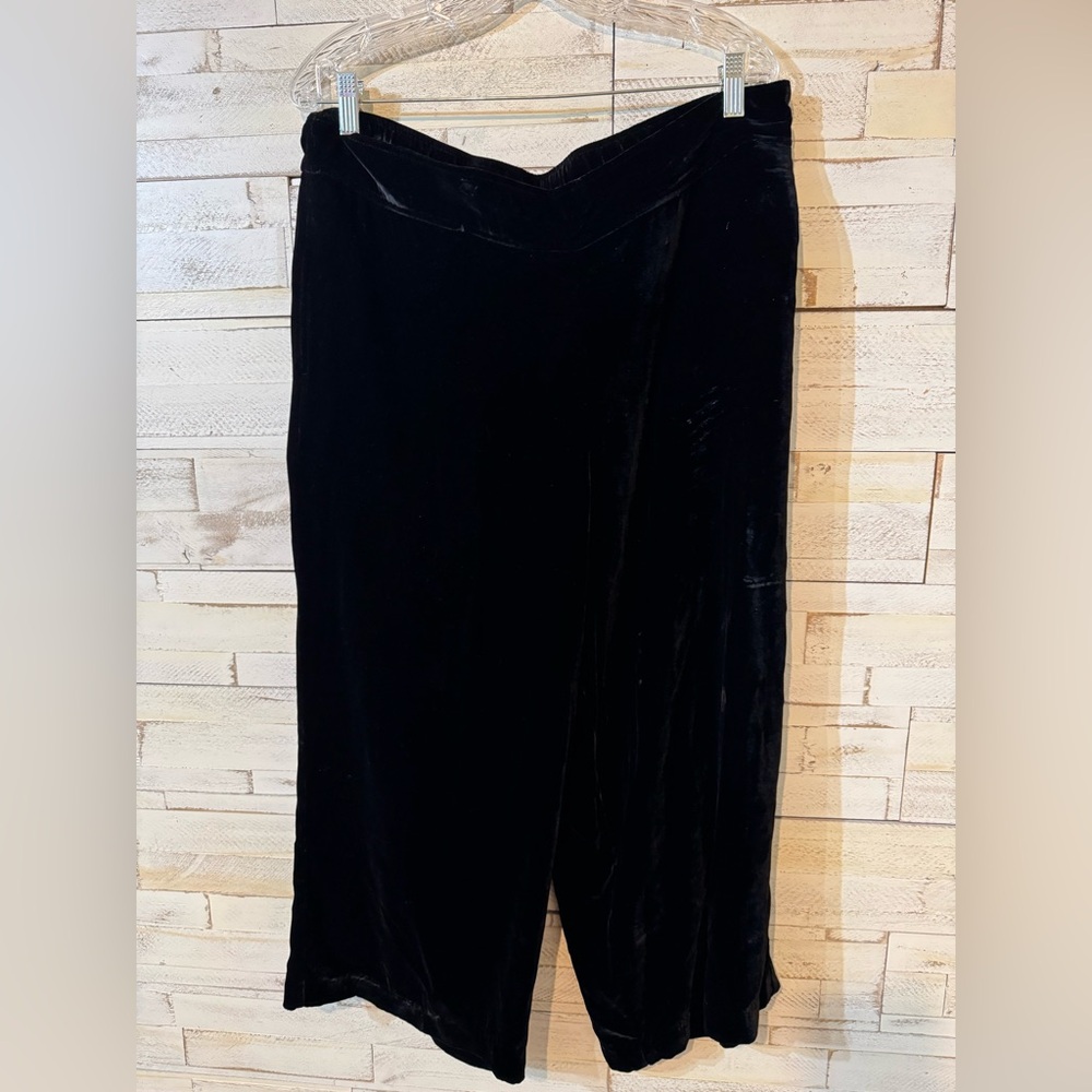 Ivy Jane Black Velvet Pants